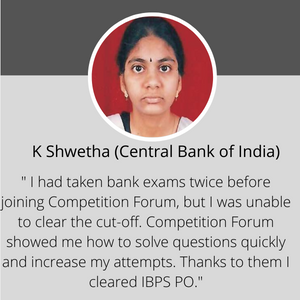 Competition Forum is the best bank exam coaching institute in bangalore